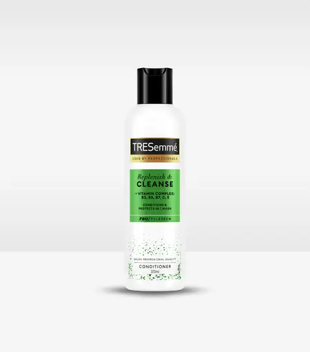 Tresemme Replenish and Cleanse Conditioner 300ml bottle front view