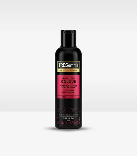 Tresemme Revitalize Colour Shampoo 300ml bottle for coloured hair care