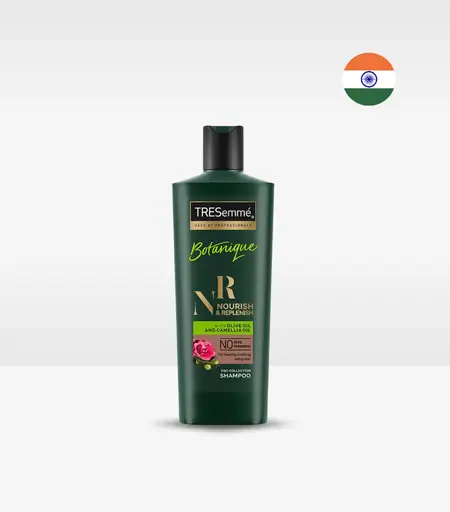 Tresemme Botanique Nourish and Replenish Shampoo 185ml Bottle Front View