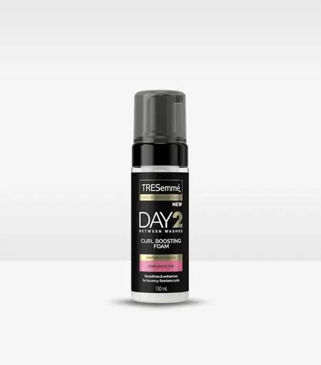 Tresemme Day2 Between Washes Curl Boosting Foam 150ml for curly hair care