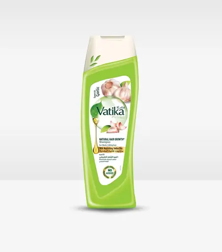 Vatika Spanish Garlic Natural Hair Growth Shampoo 400ml for Hair Fall Control Sri Lanka