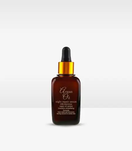 Argan Oil Night Repair Serum 30ml bottle with packaging – Watsans.lk