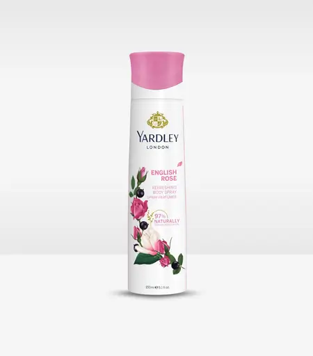 Yardley London English Rose Body Spray For Women 150ml – Long-Lasting Floral Fragrance Sri Lanka