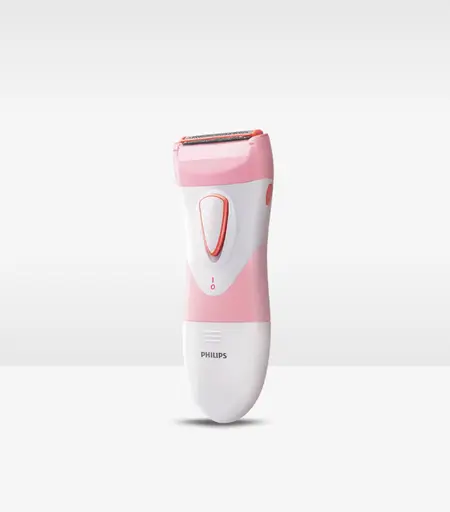 Philips Wet and Dry Wirefree Electric Lady Shaver HP6306/00 with Hypoallergenic Foil and Cordless Use - Watsans.lk