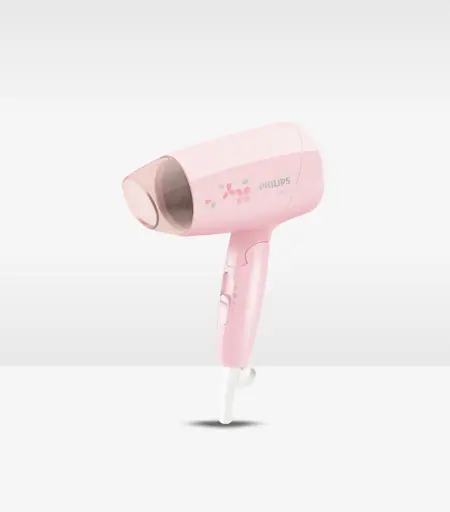 Philips 1200W Hair Dryer BHC010/00 White and Pink - Watsans.lk 