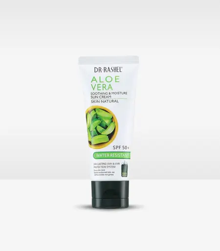 Dr. Rashel Aloe Vera Soothing and Moisture Sun Cream SPF 50+ Water Resistant 60g