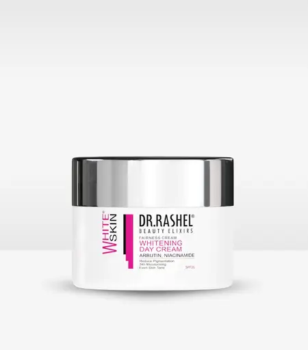Dr. Rashel White Skin Fairness Whitening Day Cream 50ml – Brightening Cream with SPF 20