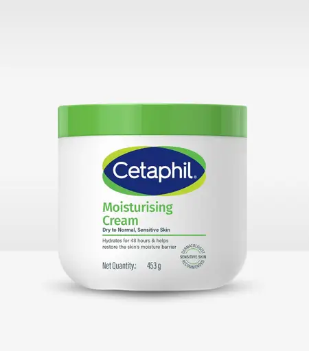 Cetaphil Moisturizing Cream for Dry to Normal Sensitive Skin 450g