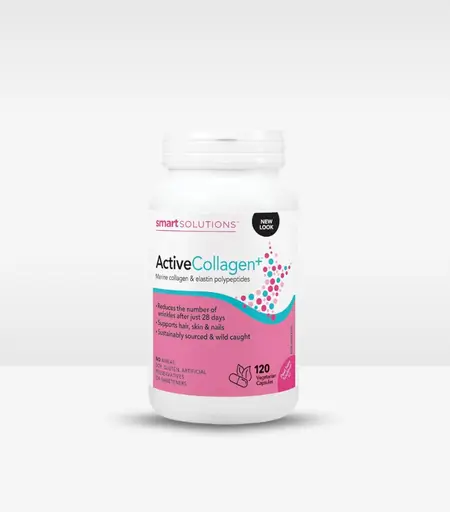 Smart Solutions Active Collagen+ | Reduce Wrinkles 120 Capsules