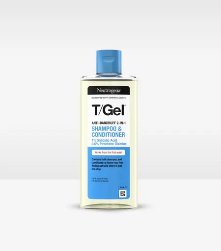 Neutrogena T/Gel Anti-Dandruff 2-in-1 Shampoo & Conditioner 250ml