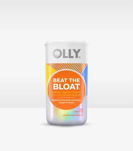 Olly Beat The Bloat Digestive Support Enzymes, Supplement for Women 25 Capsules