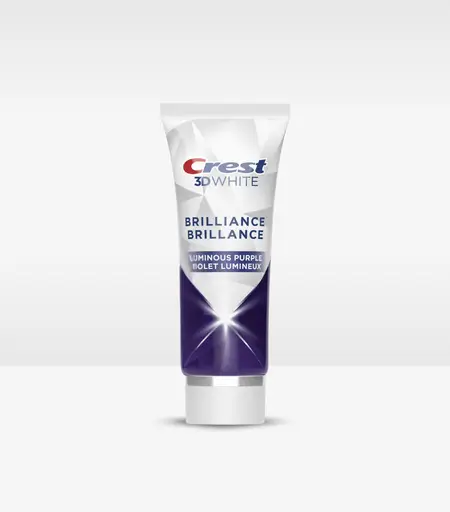 Crest 3D White Brilliance Teeth Whitening Purple Toothpaste 85ml