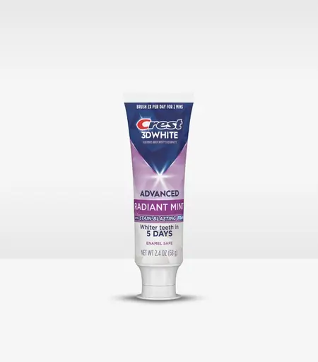 Crest 3D White Radiant Mint Advanced Toothpaste 70ml