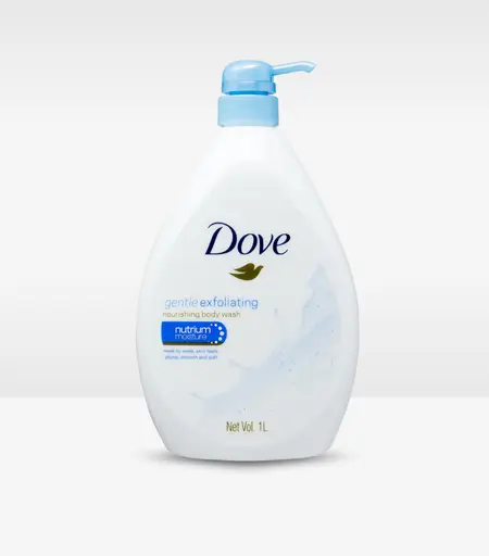 Dove Gentle Exfoliating Body Wash 1l