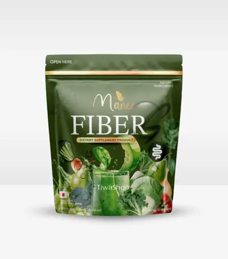 Manee Fiber S Vegetable Powder Drink Dietary Supplement 30 Sachets