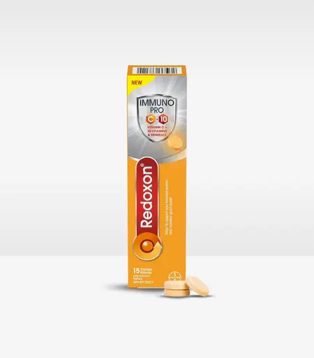 Redoxon ImmunoPRO Vitamins C+10 Effervescent Tablets - 15 Tablets