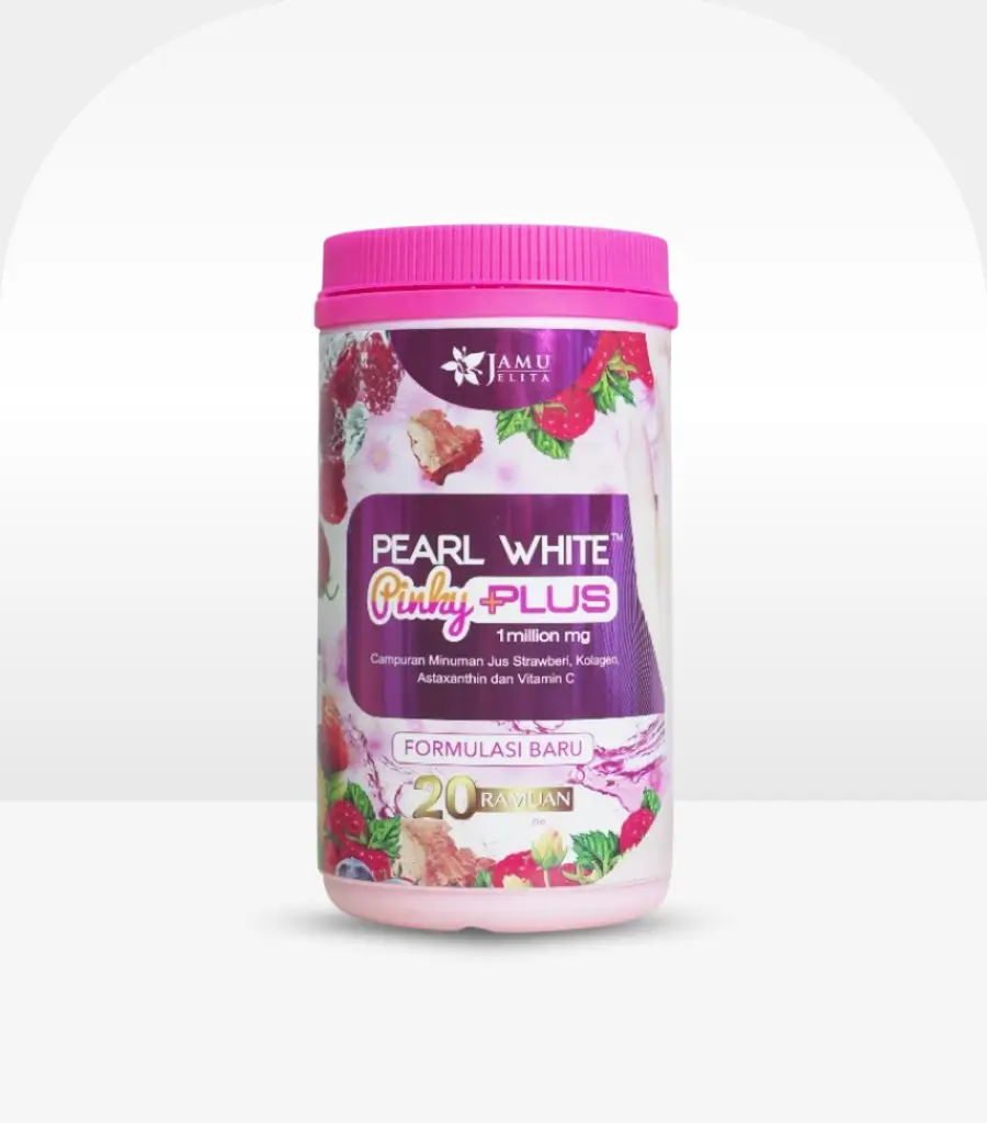 Jamu Jelita Pearl White Pinky Plus Collagen 400g
