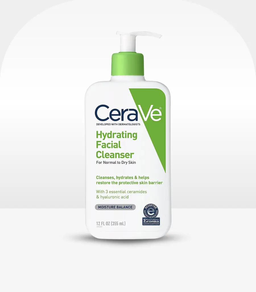 CeraVe Hydrating Facial Cleanser 355ml – Gentle Face Wash with Ceramides and Hyaluronic Acid in Sri Lanka