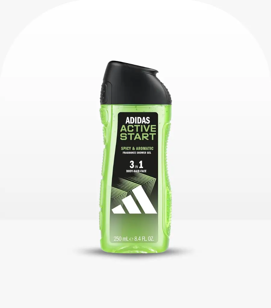 Adidas 3 in 1 Active Start Men Shower Gel 250ml - Best Quality Men's Shower Gel in Sri Lanka
