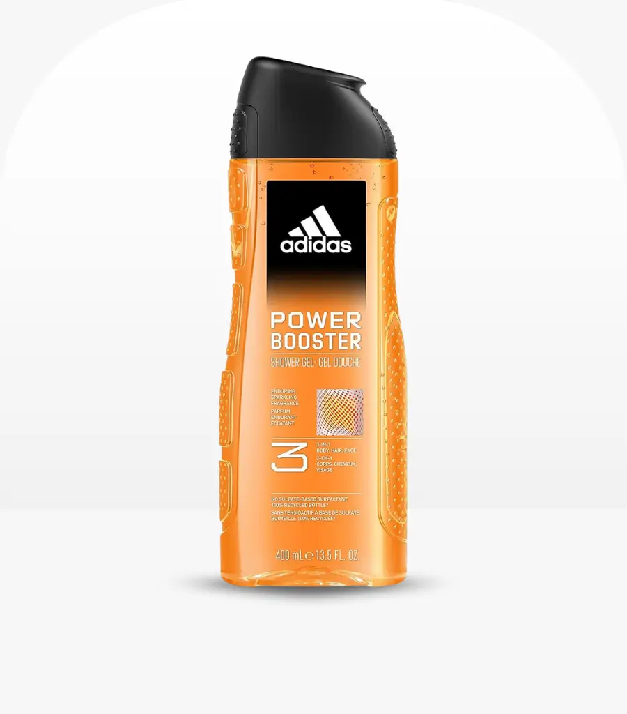Adidas Power Booster 3 In 1 Shower Gel 400ml – Men’s Body, Face & Hair Wash Sri Lanka