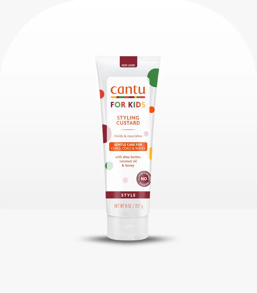 Cantu Care For Kids Styling Custard 227g – Shea Butter & Honey for Gentle Curl Hold