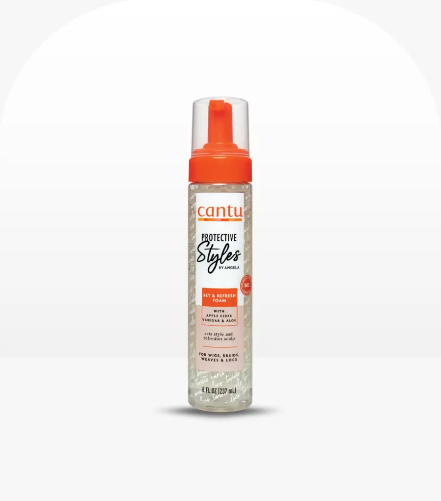 Cantu Protective Styles Set and Refresh Foam 237ml for Braids Wigs and Locs Sri Lanka