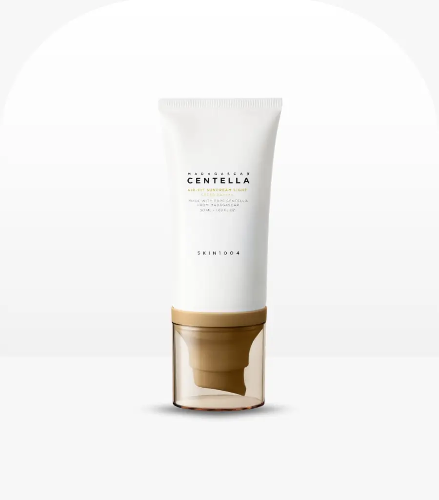 Skin1004 Madagascar Centella Air Fit Sun Cream Light SPF 30 PA++++ – Mineral Sunscreen in Sri Lanka