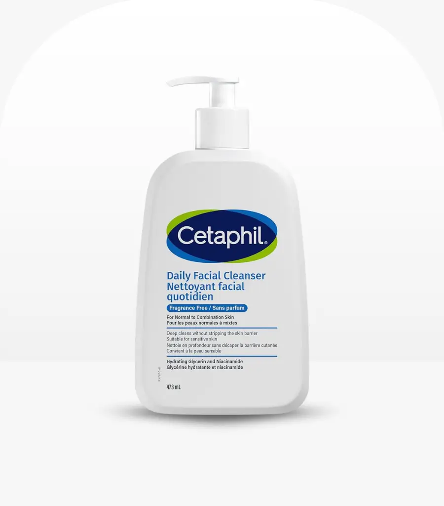 Cetaphil Daily Facial Cleanser for Normal to Combination Skin 473ml – Gentle Face Wash in Sri Lanka