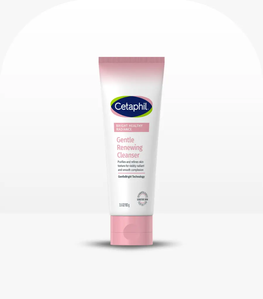 Cetaphil Bright Healthy Radiance Gentle Renewing Cleanser 100g – Brightening Exfoliating Face Wash Sri Lanka