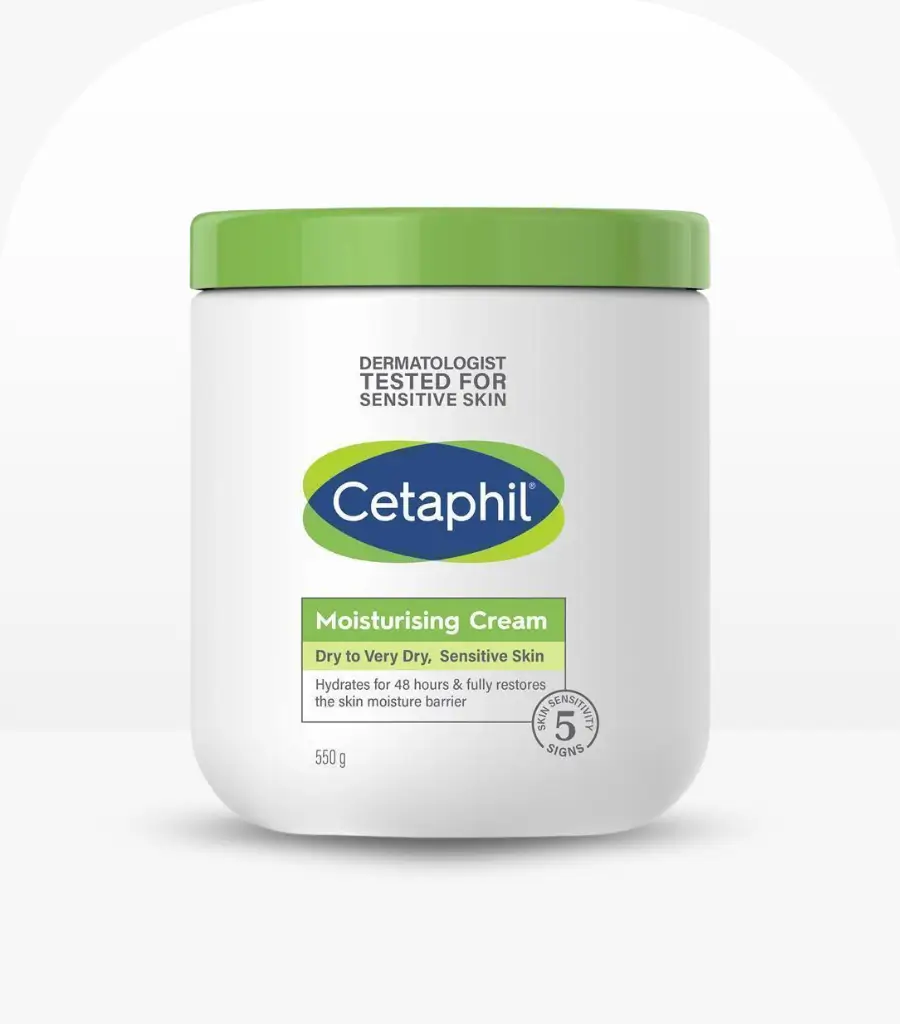Cetaphil Moisturizing Cream 550g – Deep Hydration for Dry to Very Dry Sensitive Skin
