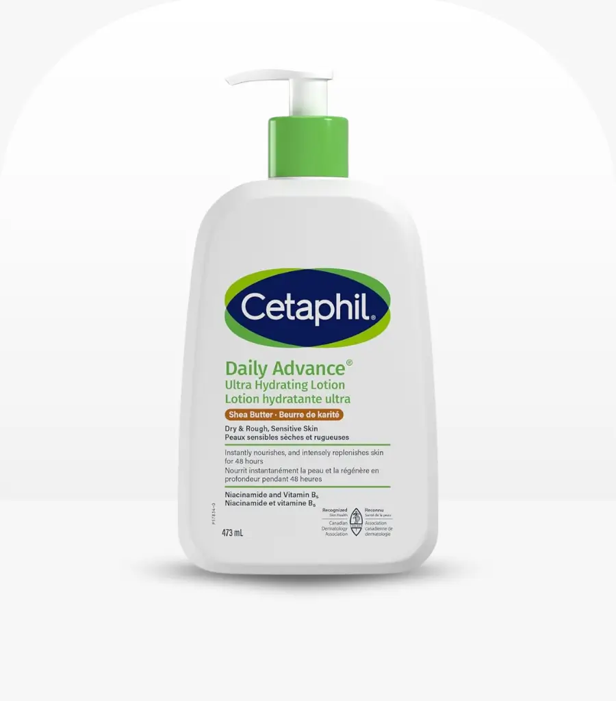 Cetaphil Daily Advance Shea Butter Hydrating Body Lotion 473ml – Best Lotion for Dry & Sensitive Skin in Sri Lanka