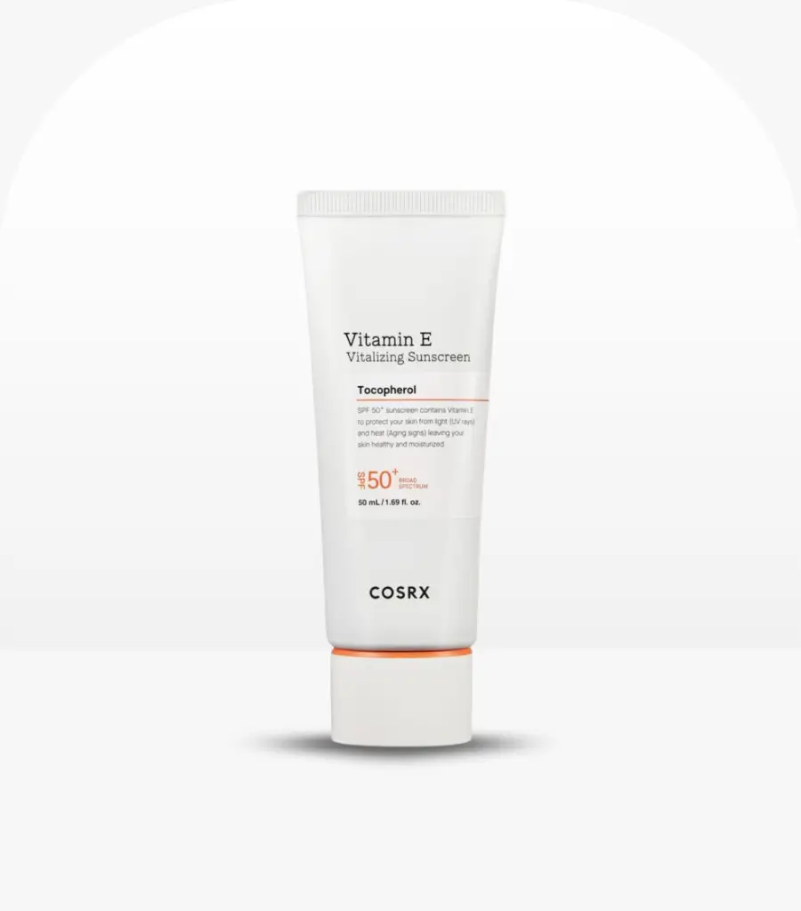 Cosrx Vitamin E Vitalizing Sunscreen SPF 50+ 50ml – Best Oil-Control Sunscreen in Sri Lanka