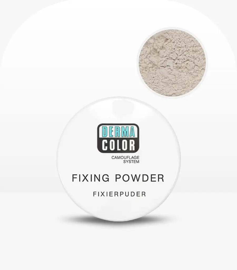 Derma Color Fixing Powder PS – Professional Waterproof Makeup Setting Powder