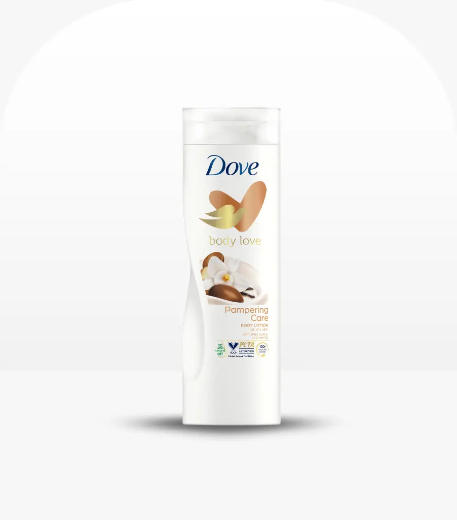 Dove Body Love Pampering Care Body Lotion 400ml – Shea Butter & Vanilla Moisturizing Lotion in Sri Lanka