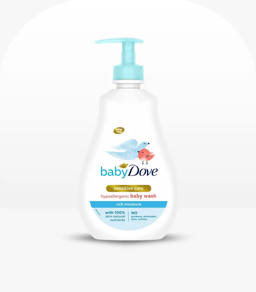 Dove Baby Rich Moisture Body Wash 400ml – Gentle and Hydrating Baby Wash in Sri Lanka