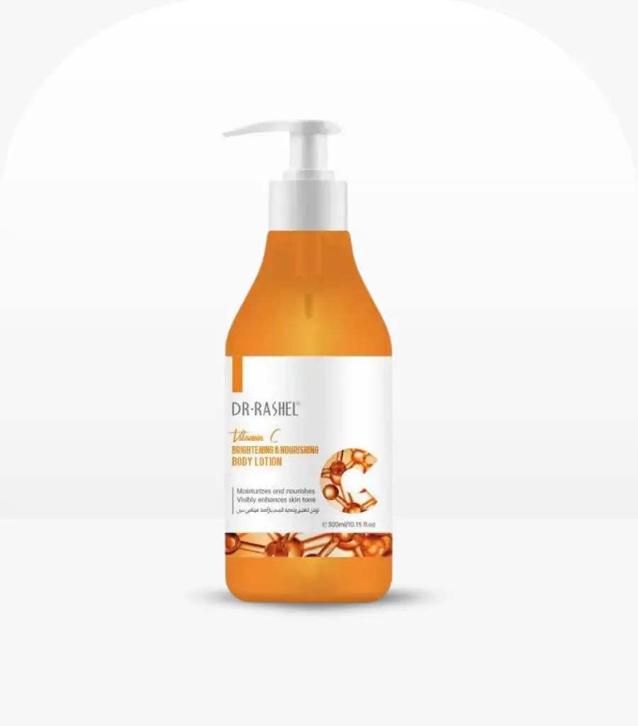 Dr. Rashel Vitamin C Brightening and Nourishing Body Lotion 300ml – Skin Whitening & Moisturizing Lotion