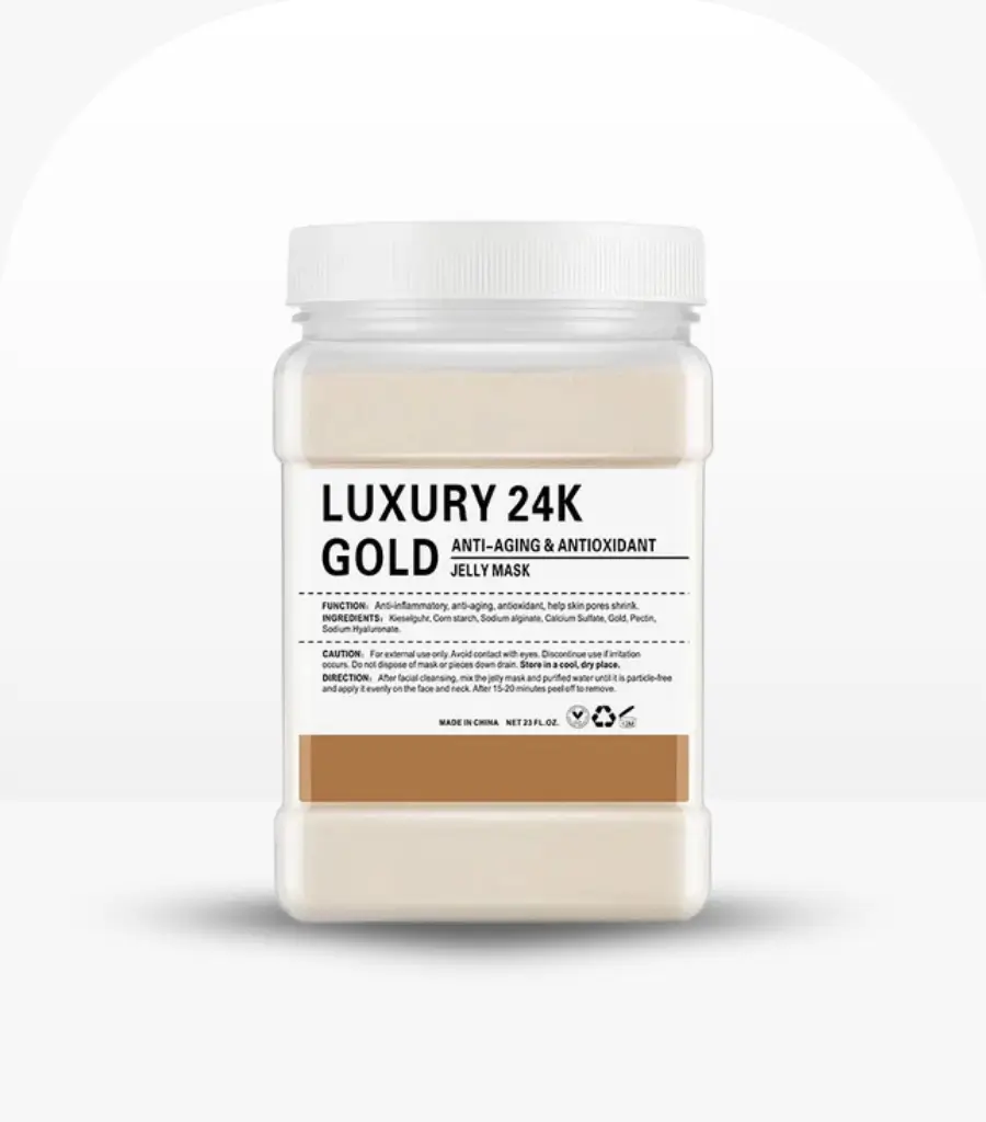 Dr. Meinaier Luxury 24K Gold Anti Aging & Antioxidant Jelly Mask 650g – Brightening and Firming Face Mask in Sri Lanka