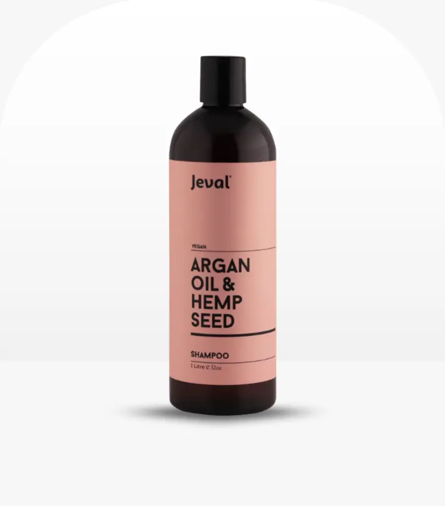 Jeval Infusions Argan Oil & Hemp Seed Shampoo 1Litre – Sulphate-Free Hair Care in Sri Lanka