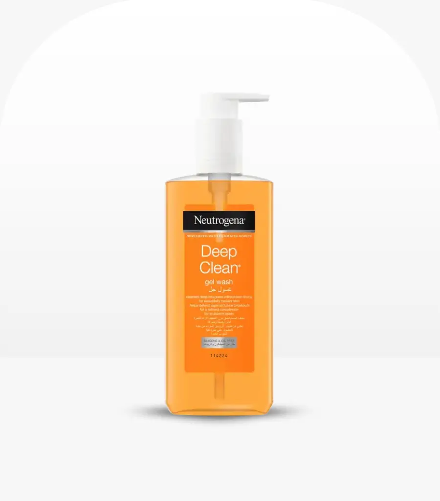 Neutrogena Deep Clean Gel Wash 200ml Original Face Wash in Sri Lanka