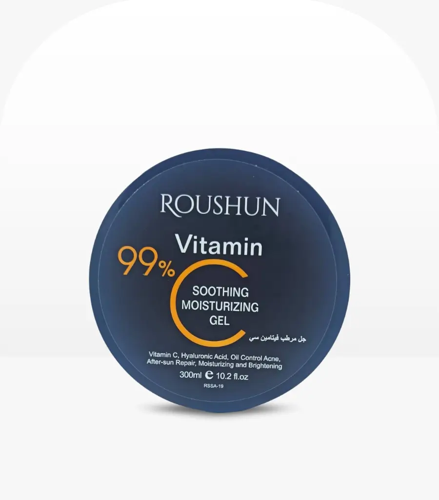 Roushun Vitamin C Moisturizing Gel 99% for Face and Body – 300ml