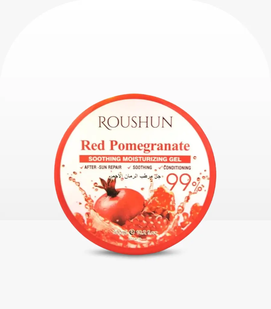 Roushun Red Pomegranate Moisturizing Gel 300ml – Nourishing and Hydrating Skin Care