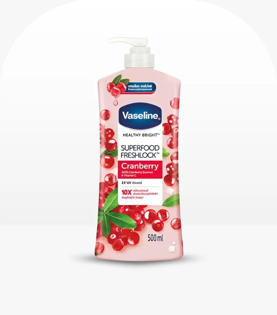 Vaseline Healthy Bright Superfood Fresh Lock Cranberry Body Lotion 500ml – Buy Online in Sri Lanka