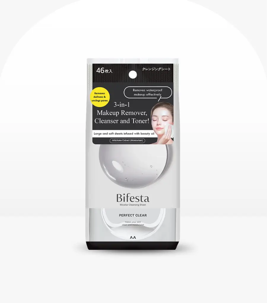 Bifesta Micellar Cleansing 46 Sheet – Perfect Clear