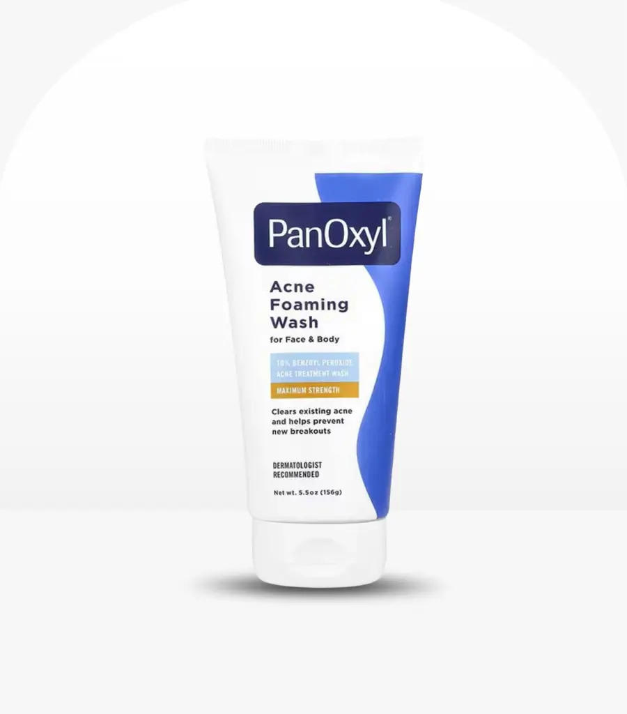 PanOxyl 10% Benzoyl Peroxide Acne Foaming Wash 156ml