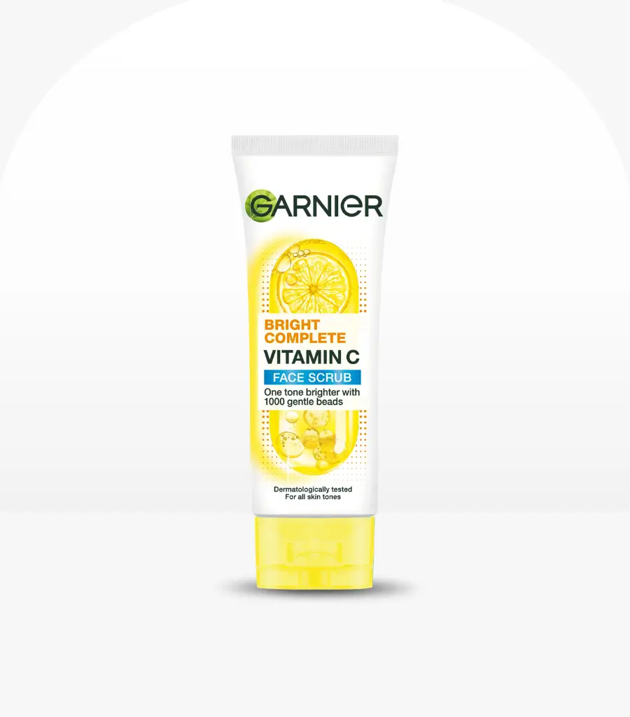 Garnier Bright Complete Vitamin C Face Wash Scrub 100g