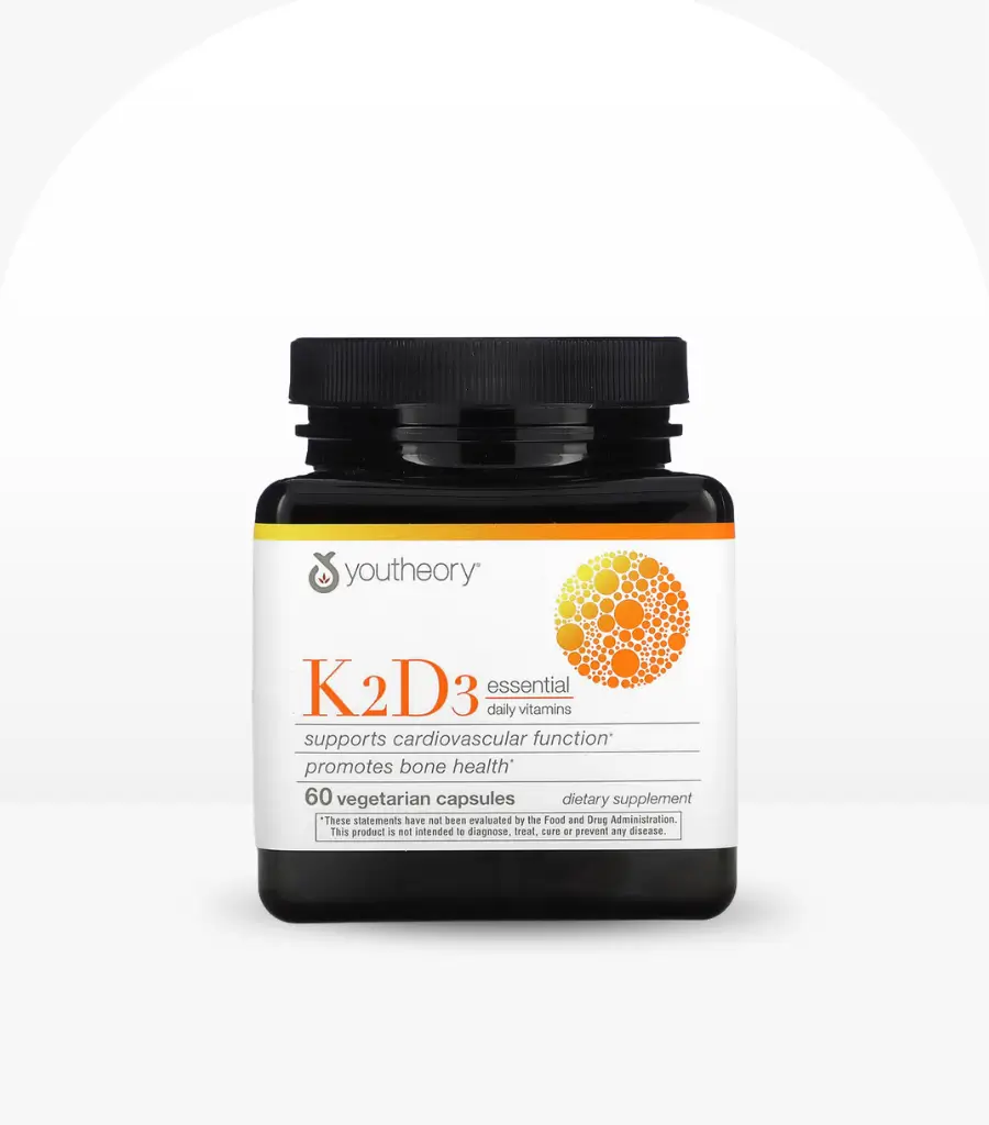 Youtheory K2D3 Essential Daily Vitamins 60 Gummies