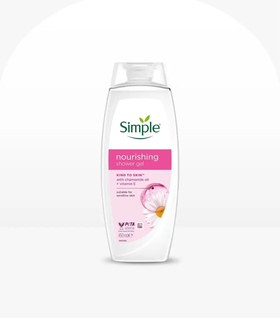 Simple Kind to Skin Nourishing Shower Shower Gel 450ml