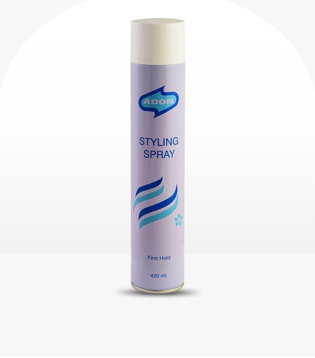 Adon Firm Hold Styling Spray 420ml – Hair Spray for All Hair Types
