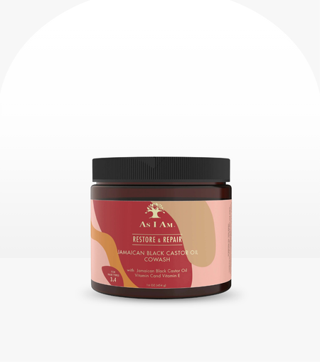 As I Am Restore & Repair Jamaican Black Castor Oil CoWash 454g