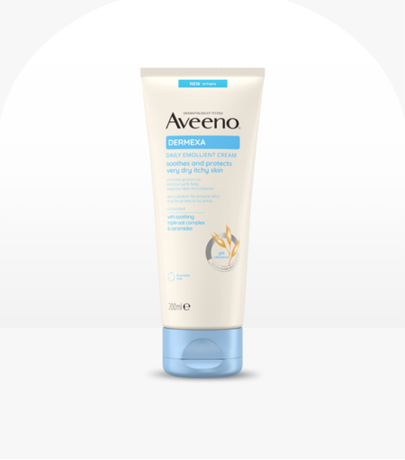 Aveeno Dermexa Daily Emollient Cream 200ml – Original Moisturizer for Dry, Itchy Skin in Sri Lanka